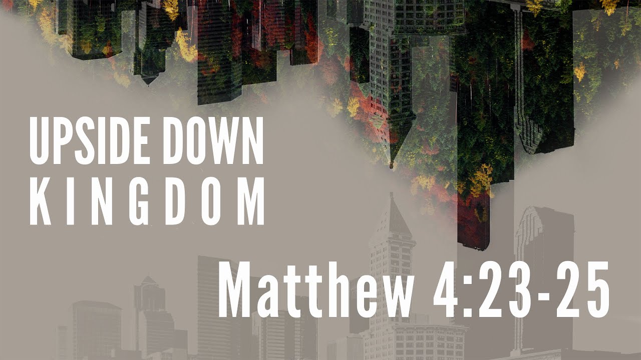 The gospel of the upside down kingdom goes everywhere and is for everyone