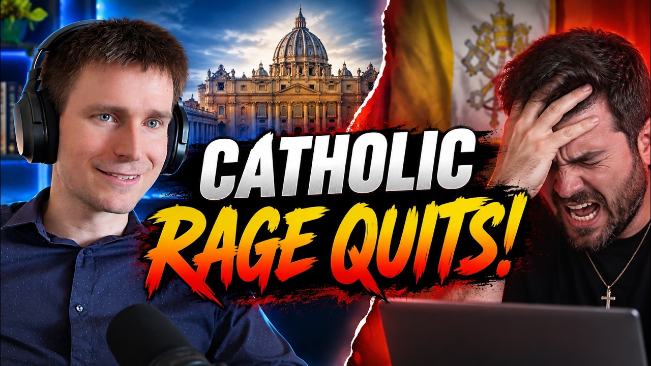 "You're Delusional!" Catholic RAGE QUITS After Being Challenged