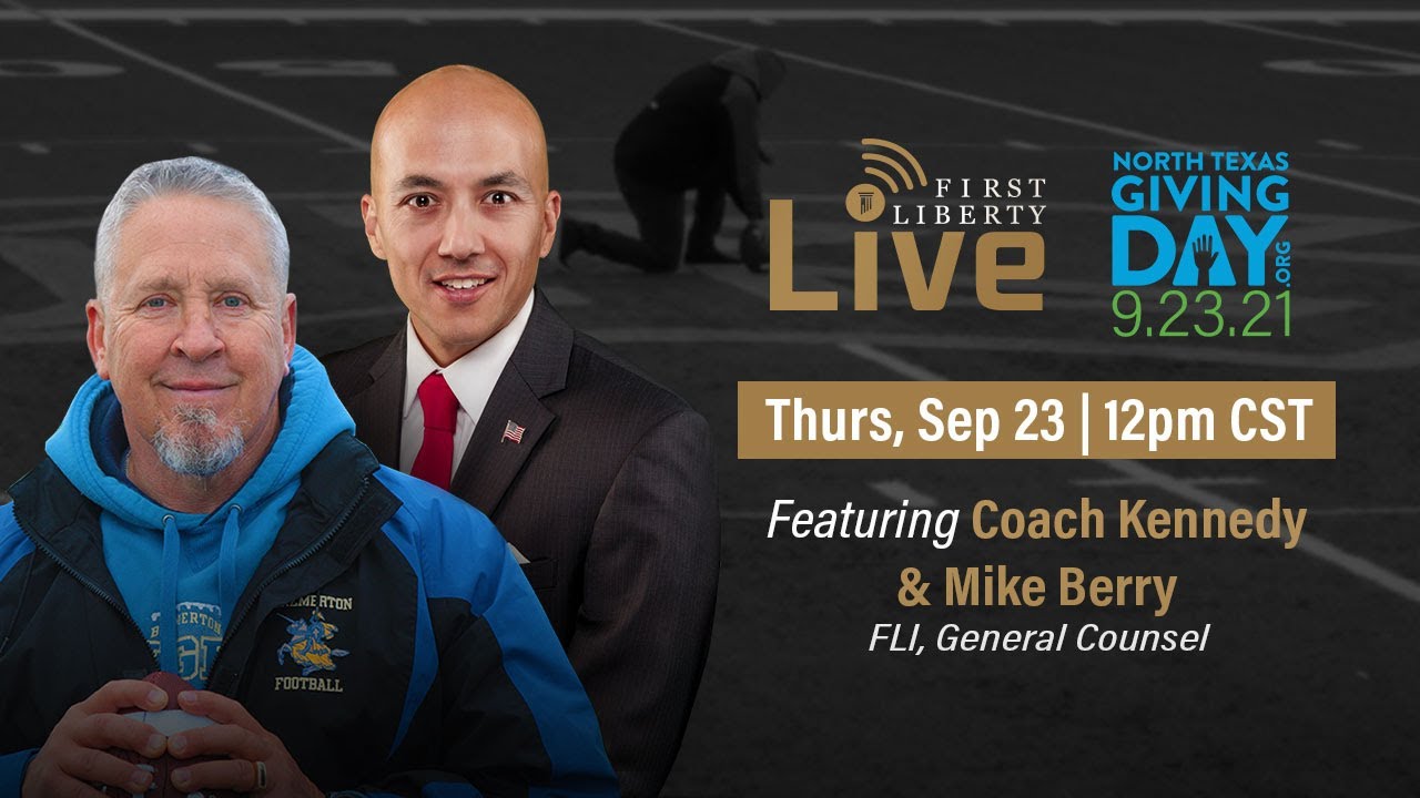 Coach Kennedy's fight for prayer at the 50-yard line reaches the Supreme Court