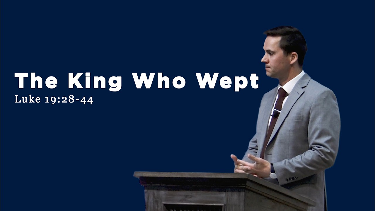 The king who wept for Jerusalem