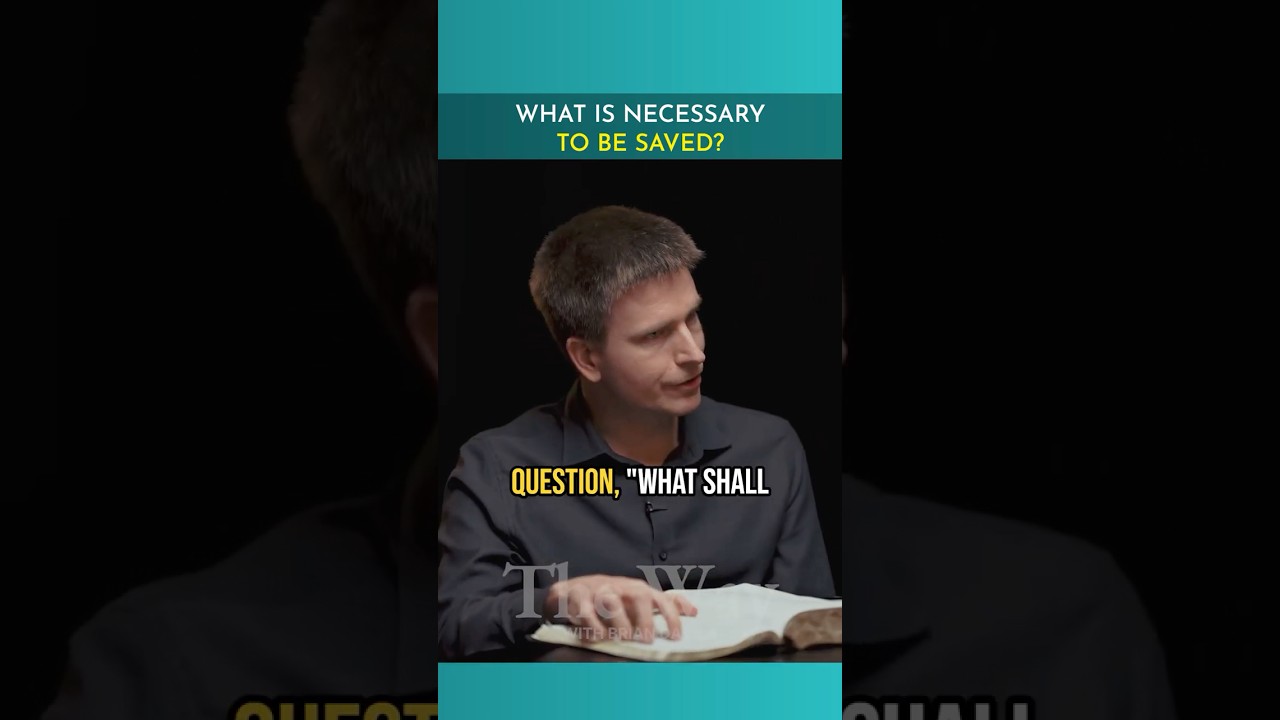 What is Necessary To Be Saved? (Voice of Reason)