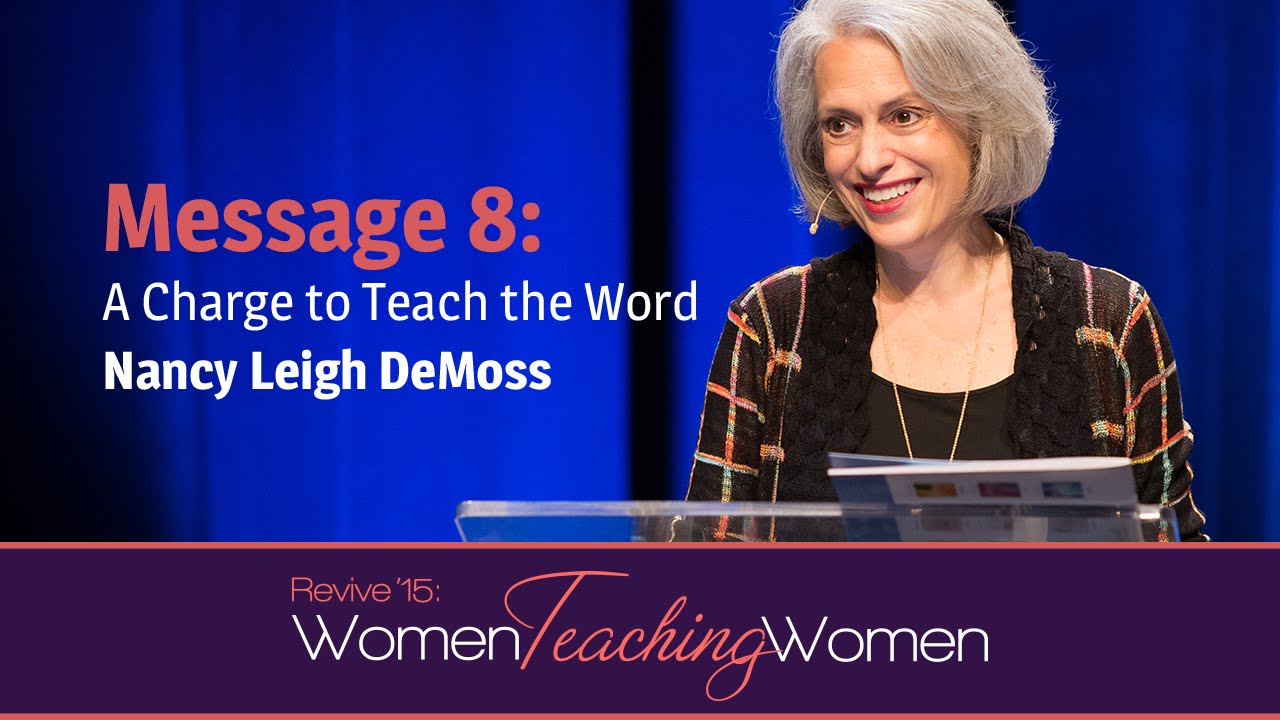 A charge to teach the word to women