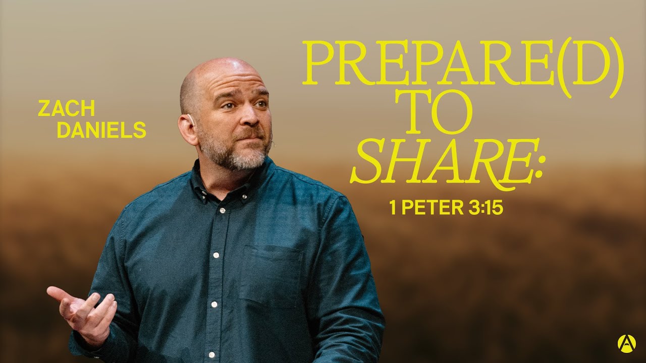 Preparing to share Jesus with others