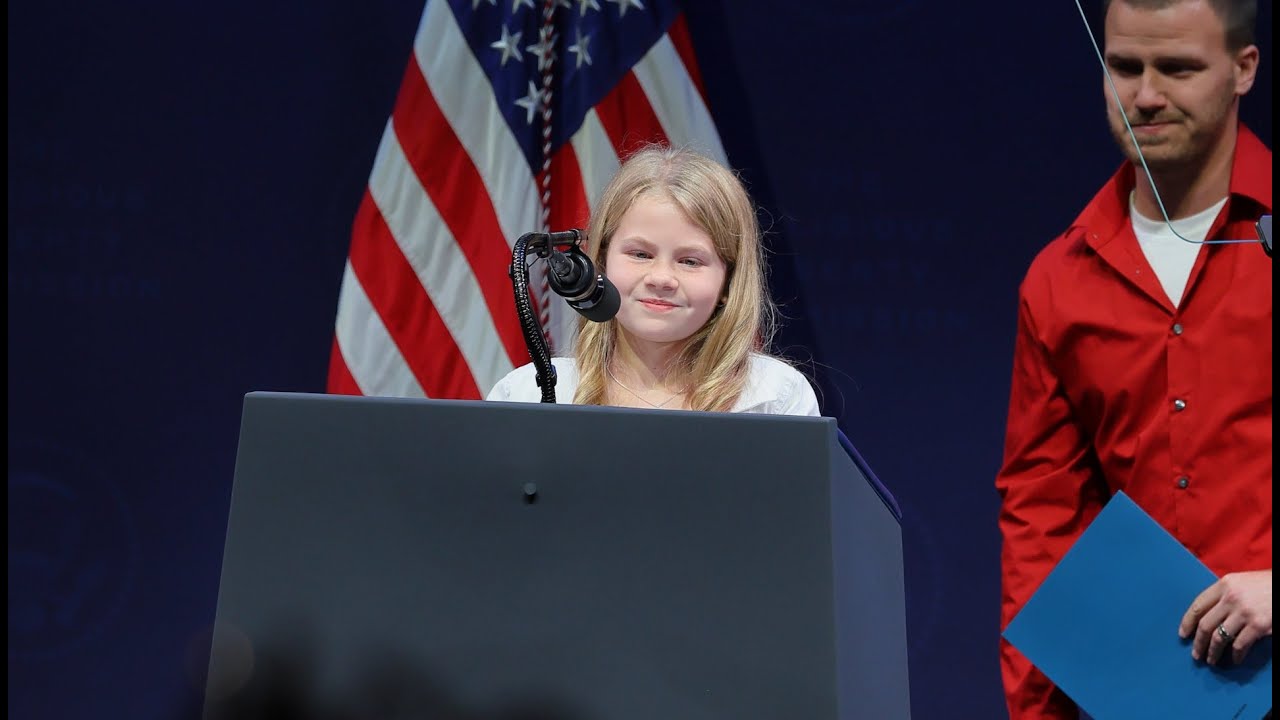 Valerie Cleveringa describes her experience singing Christian music at a school talent show