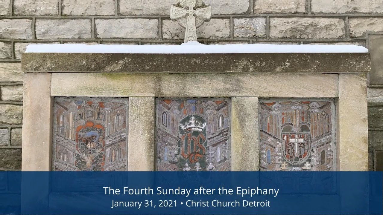 Worship service for the fourth Sunday after the Epiphany