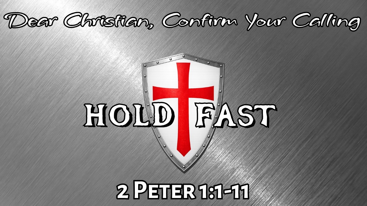 Confirming your calling and election