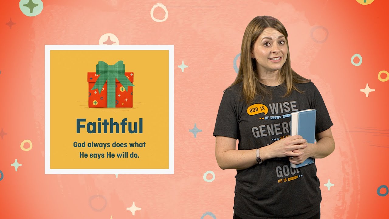 God is faithful: He always does what he says he will do