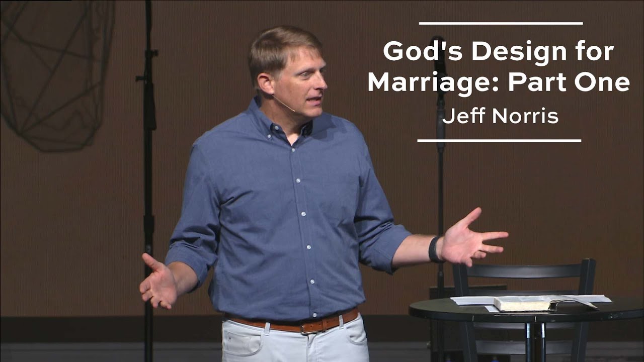 God's design for marriage: One man, one woman, one flesh, one lifetime