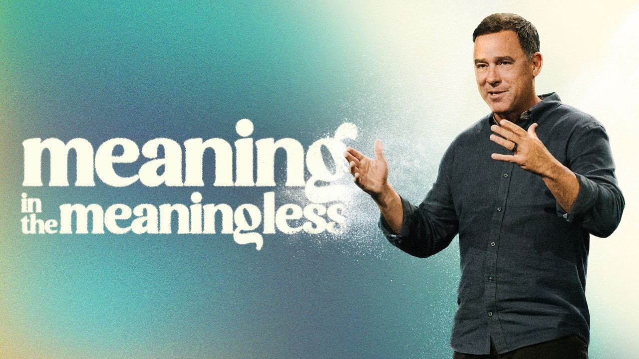 Beginning a series on Ecclesiastes: A search for meaning