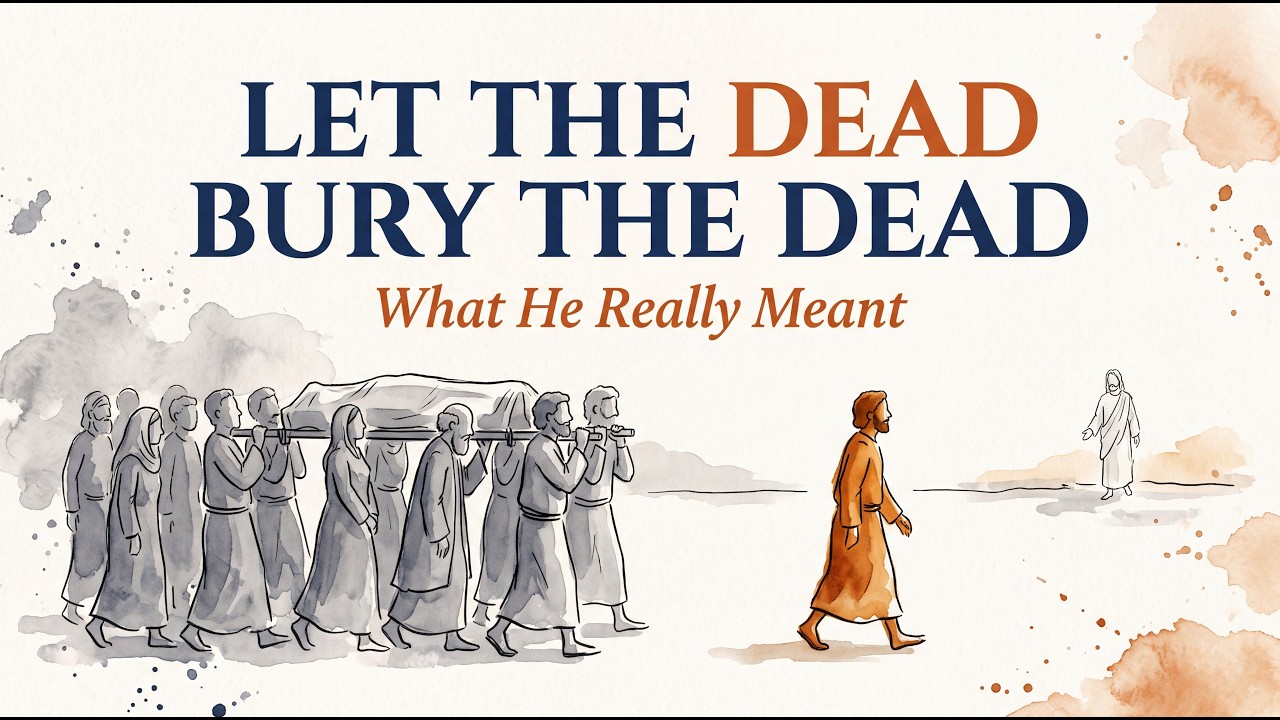 Jesus Said "Let the Dead Bury the Dead"—What Does That Actually Mean?