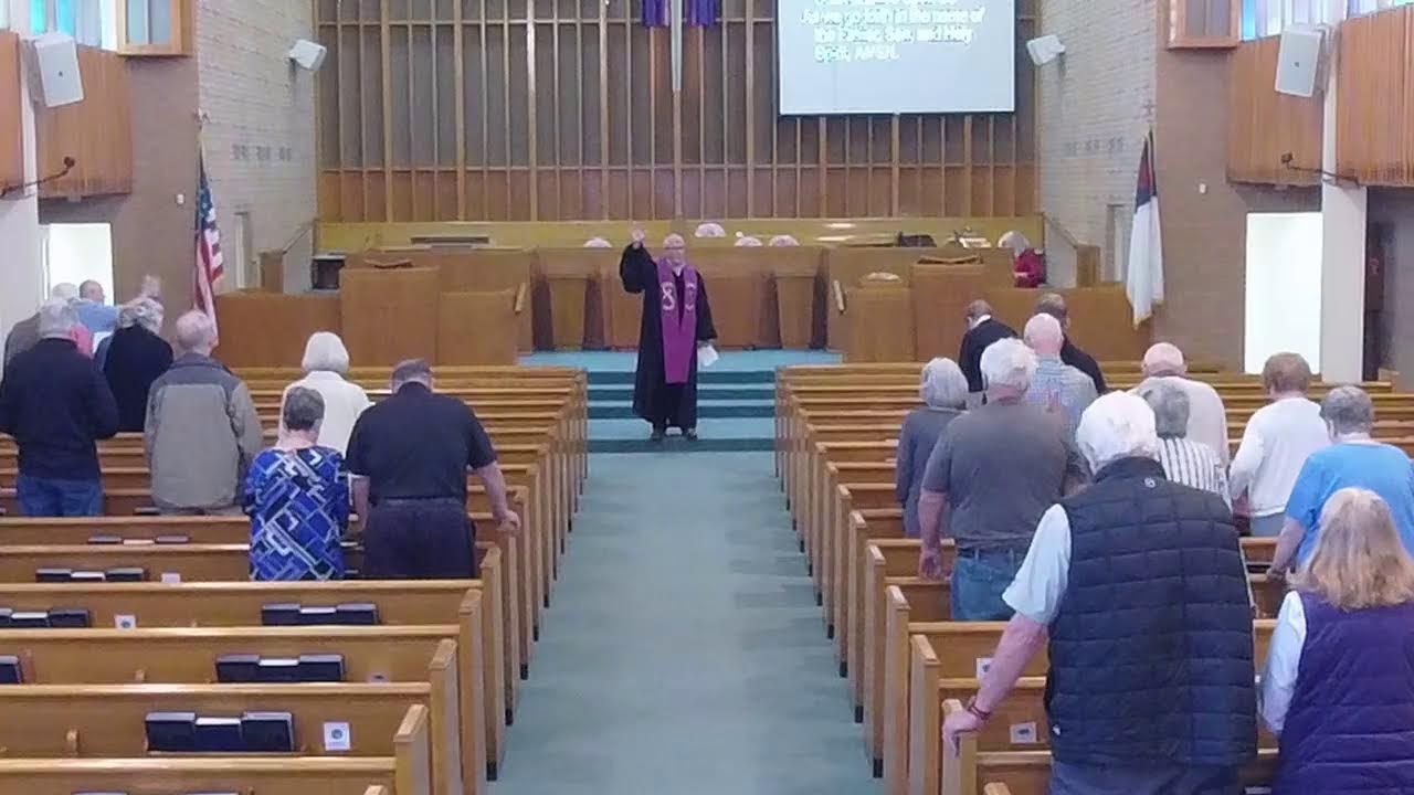 Ash Wednesday service at Grace Methodist Church in Savannah