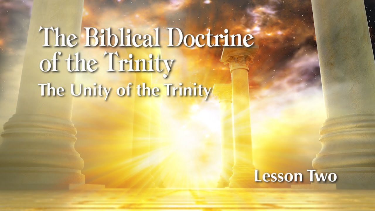 The unity of the Trinity in scripture