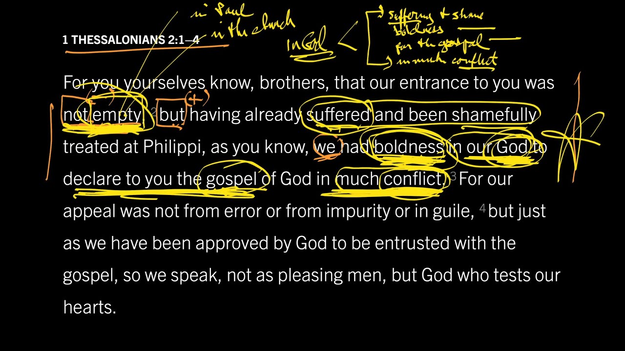 God-Given Boldness in Conflict