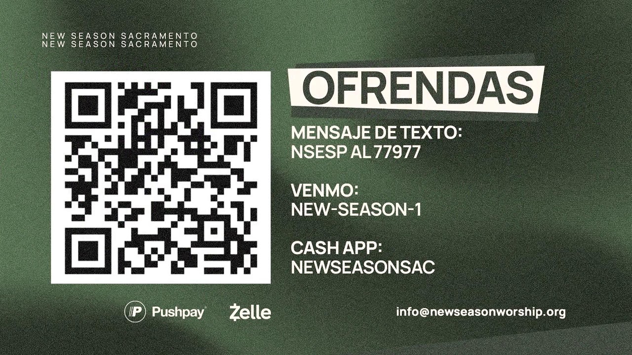 New Season: Fresh Oil, Holy Fire, New