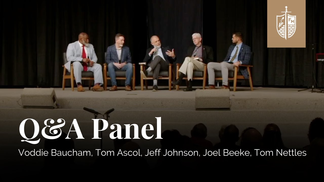 Panelists discuss prayer, family worship, and the Holy Spirit's work