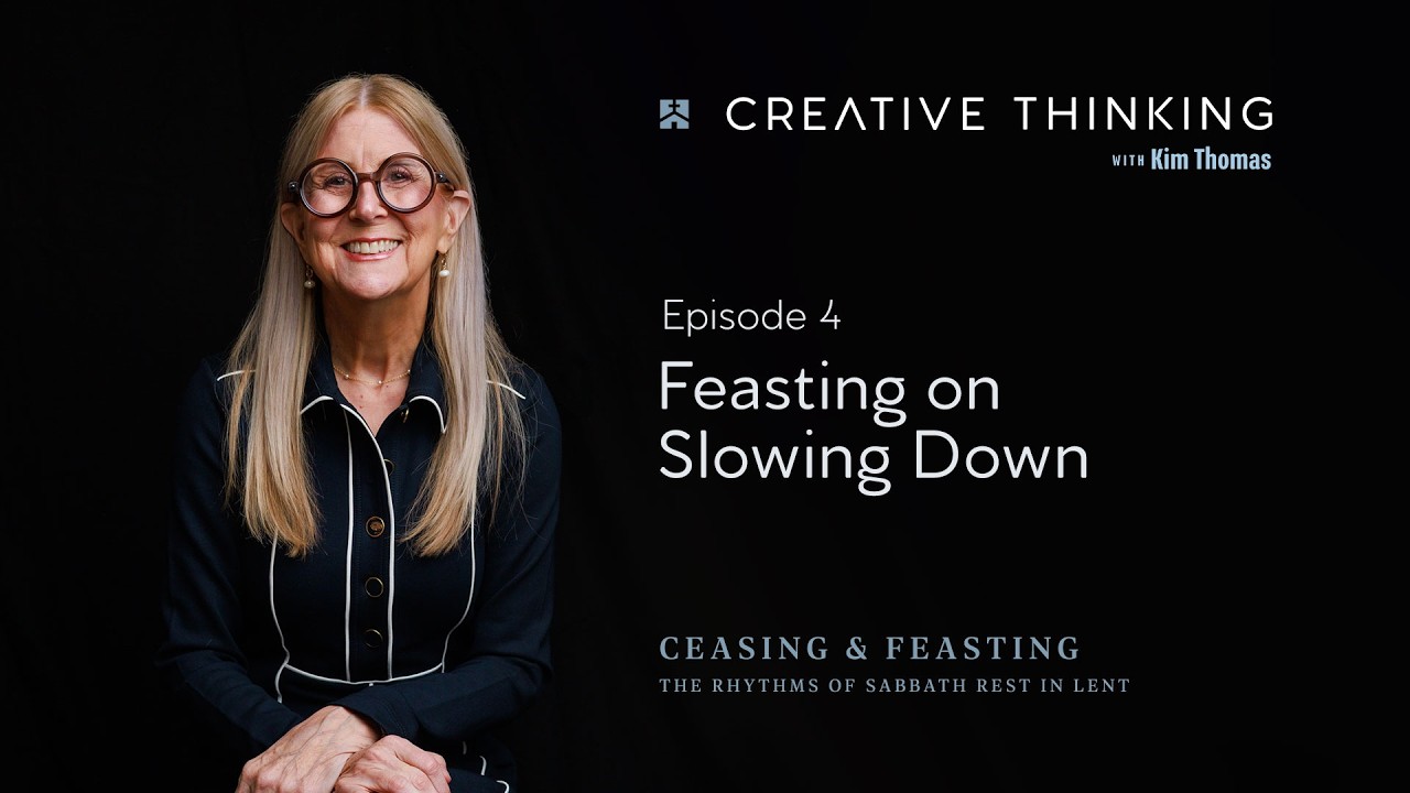 Feasting on slowing down: Learning to live at the speed of God's time
