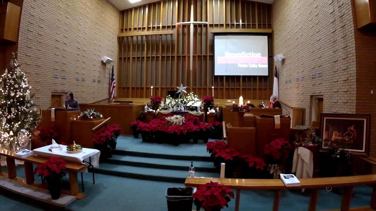 A special celebration service in honor of Jesus' birth