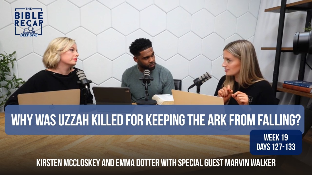 Week 19 (Days 127-133):  Why was Uzzah killed for keeping the ark from falling?