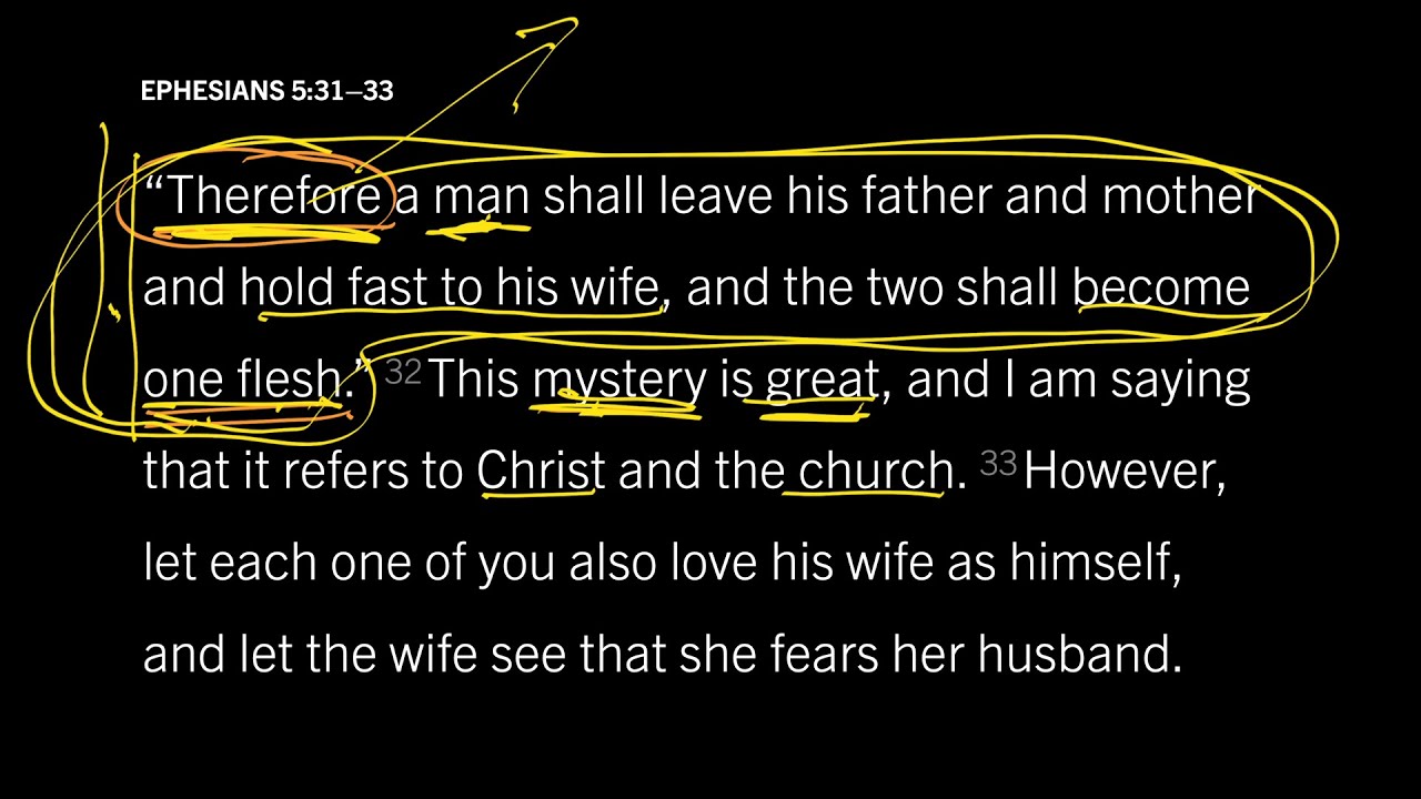 One Flesh Meaning: Ephesians 5